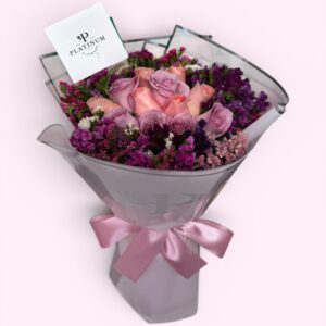 12 rosas combinadas con leticia