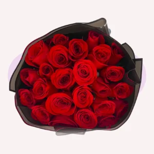 24 rosas rojas