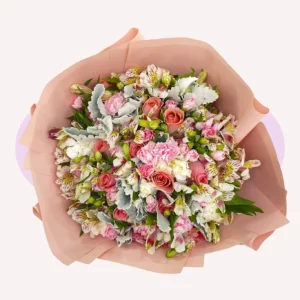 Mix de flores platinum