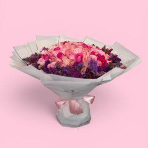 100 Rosas Combinadas Con Leticia