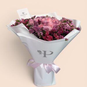 36 rosas de colores pasteles con leticia