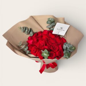 24 Rosas Rojas Platinum