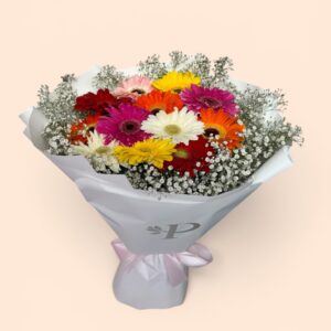 Bouquet de gerberas colorido