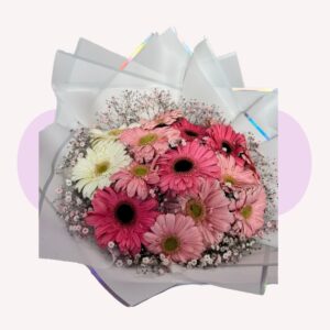 Bouquet de gerberas de colores