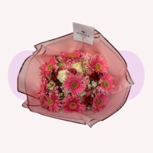 Mix de gerberas platinum