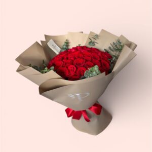 50 Rosas Rojas Platinum