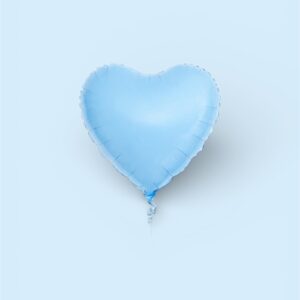 Globo De Corazon Azul