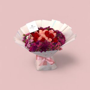 24 rosas de amor intenso